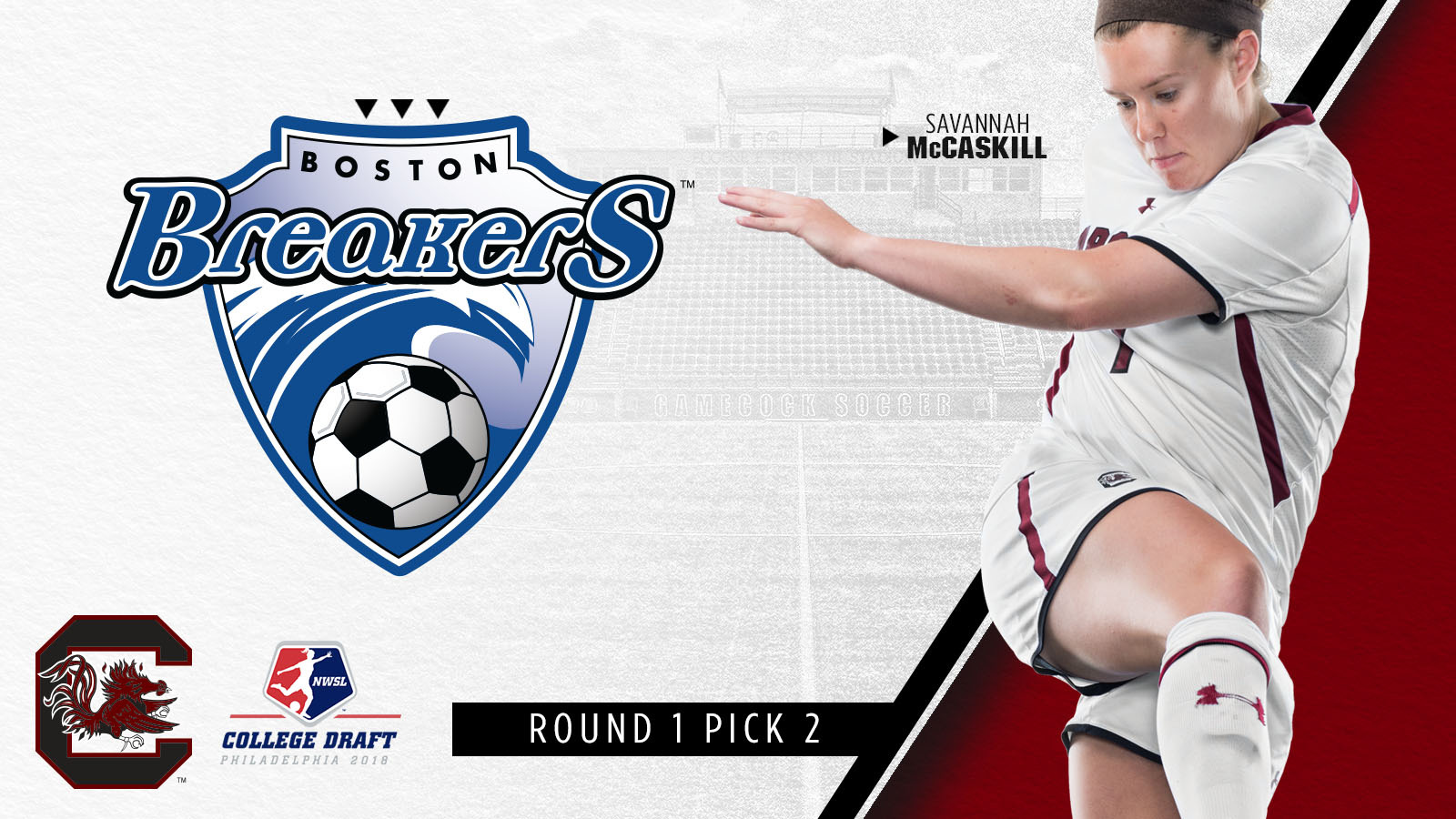 McCaskill Selected No. 2 Overall In NWSL College Draft