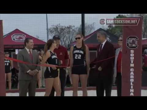 Gamecock Sand Volleyball Wins First-Ever Home Match