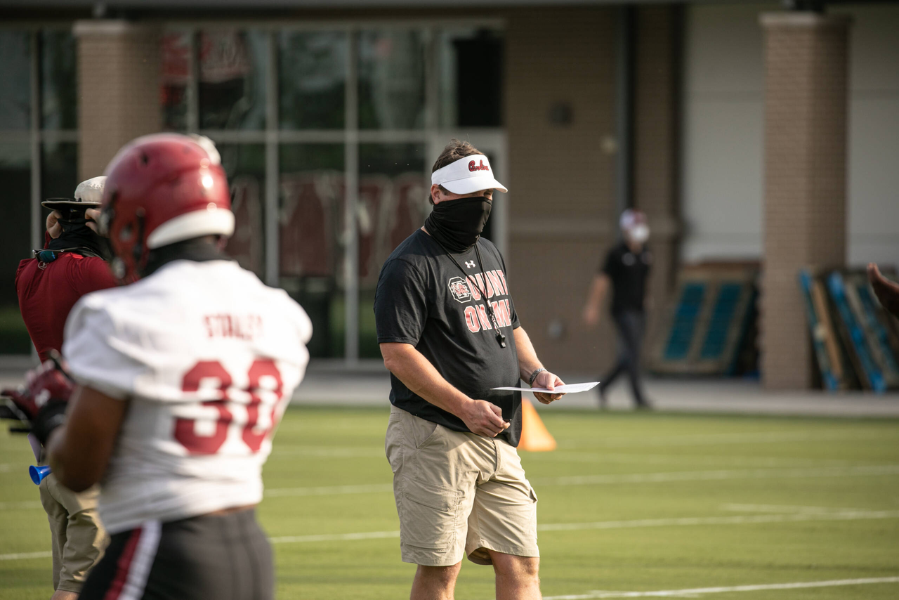 Tuesday, Aug. 18, 2020 | Ken & Cyndi Long Football Operations Center | Columbia, S.C. | Photos by South Carolina Athletics