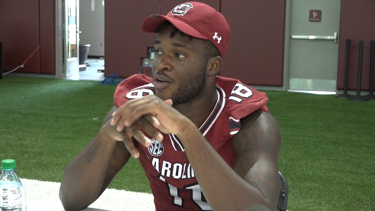 OrTre Smith at Football Media Day — 8/5/21