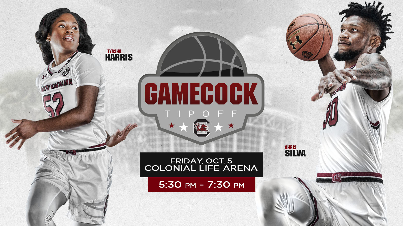 Details Announced For Oct. 5 Gamecock Basketball Tipoff