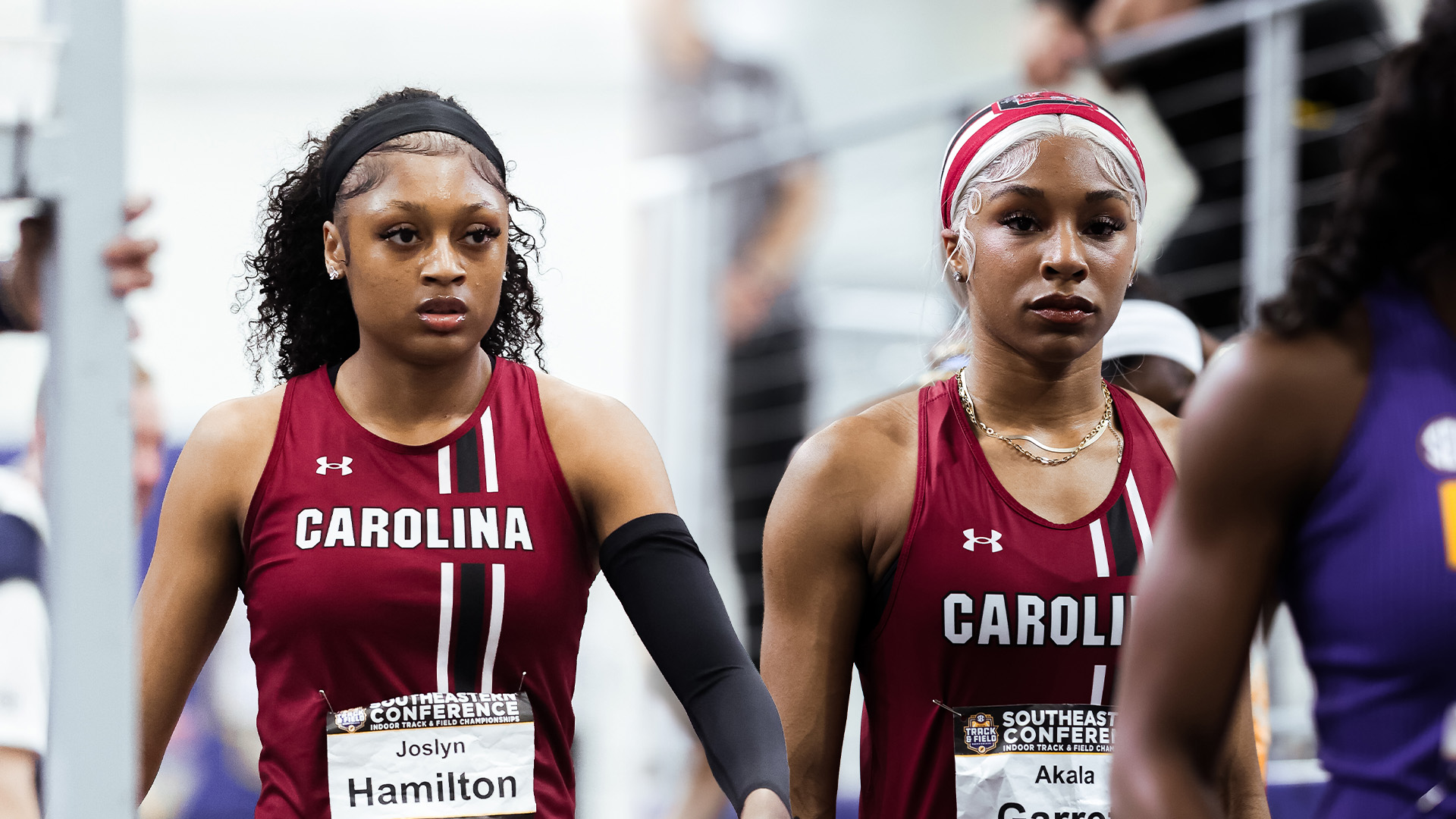 Pair of Hurdlers Tie Program Record in Day Two at SEC Indoor Championship