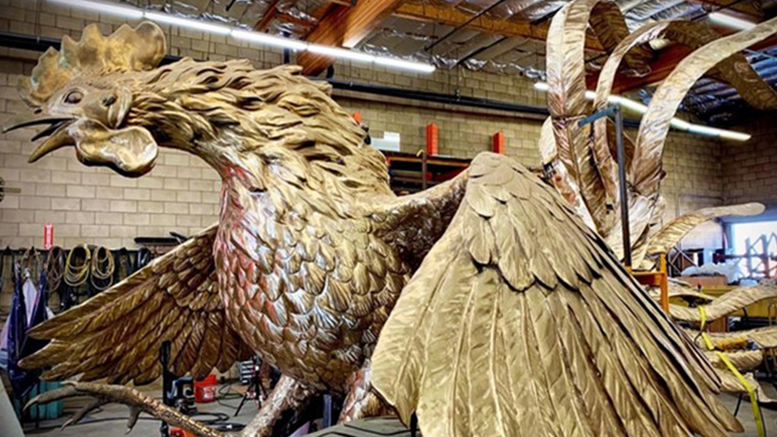 Massive Privately Funded Gamecock Sculpture Ready for Williams-Brice Stadium