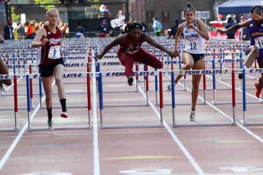Caitlyn Little in action at the 125th Penn Relays | Photo by Charles Revelle | April 26, 2019