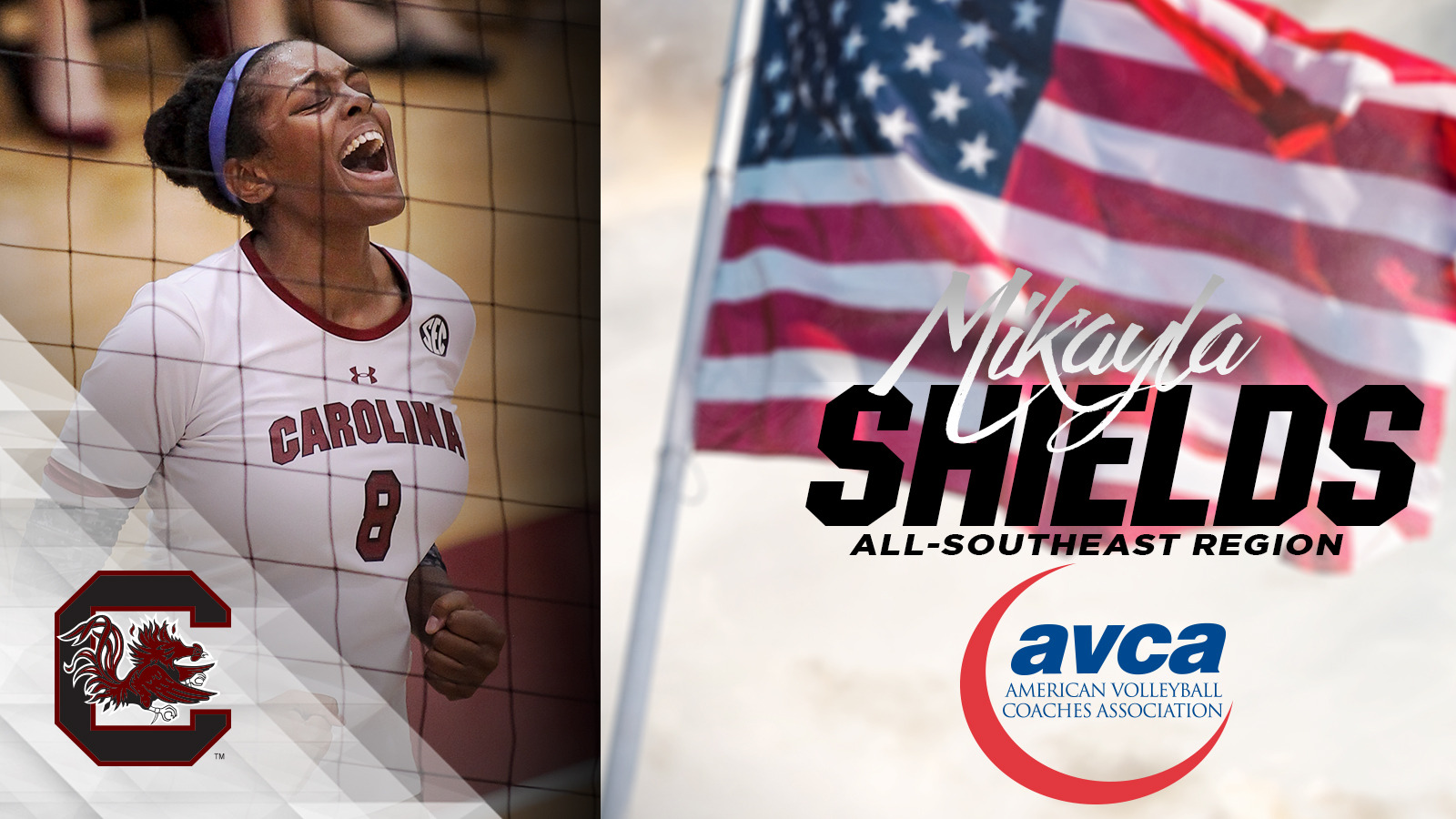 Mikayla Shields Named to AVCA All-Region Team