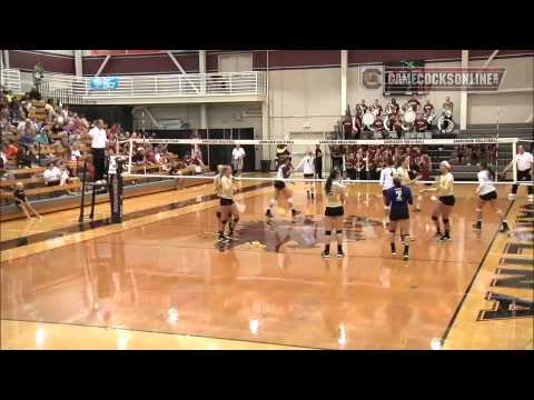 Highlights: South Carolina Volleyball vs. Western Carolina - 2013