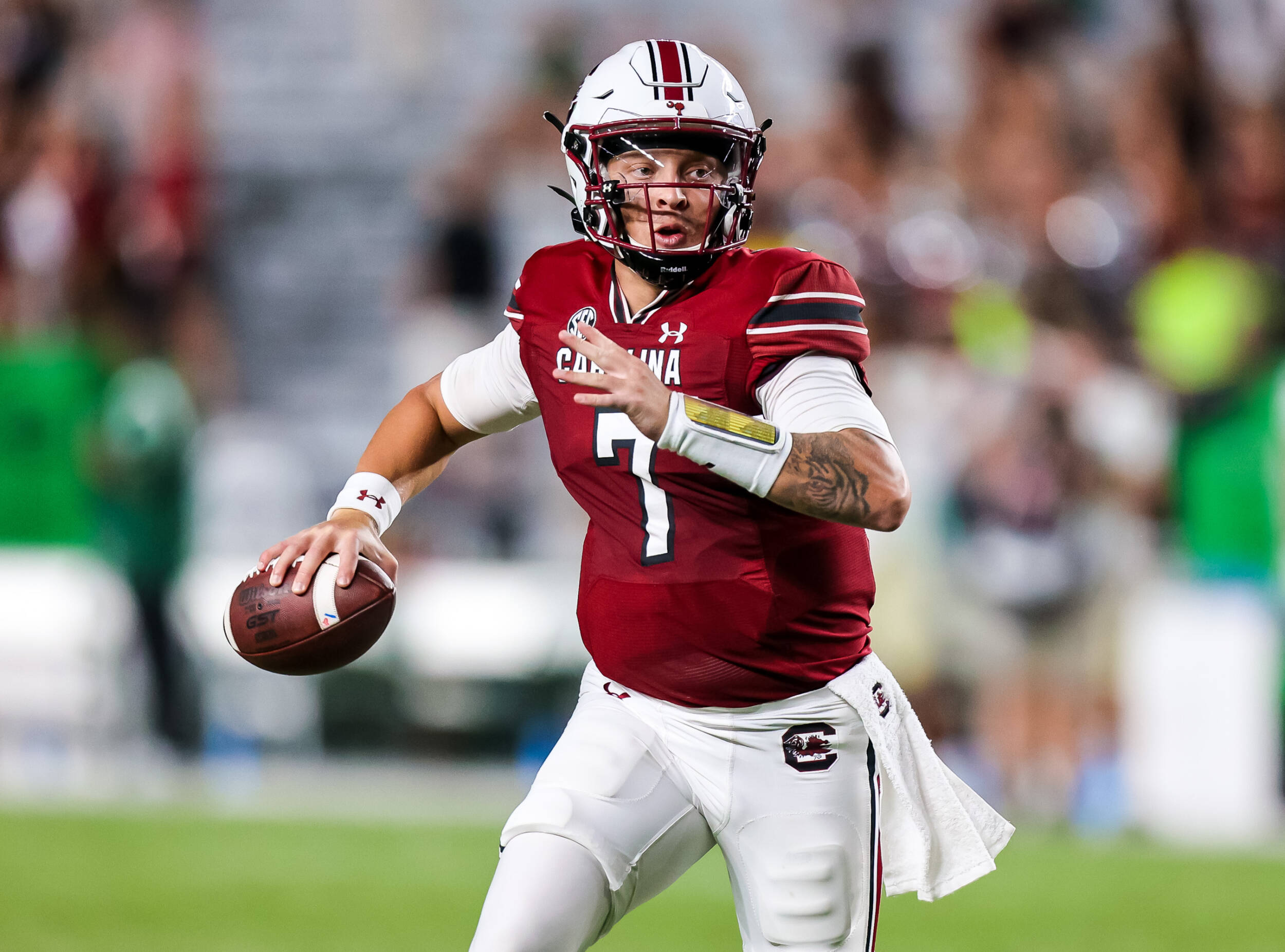 South Carolina tops SC State 50-10 in game moved for Ian