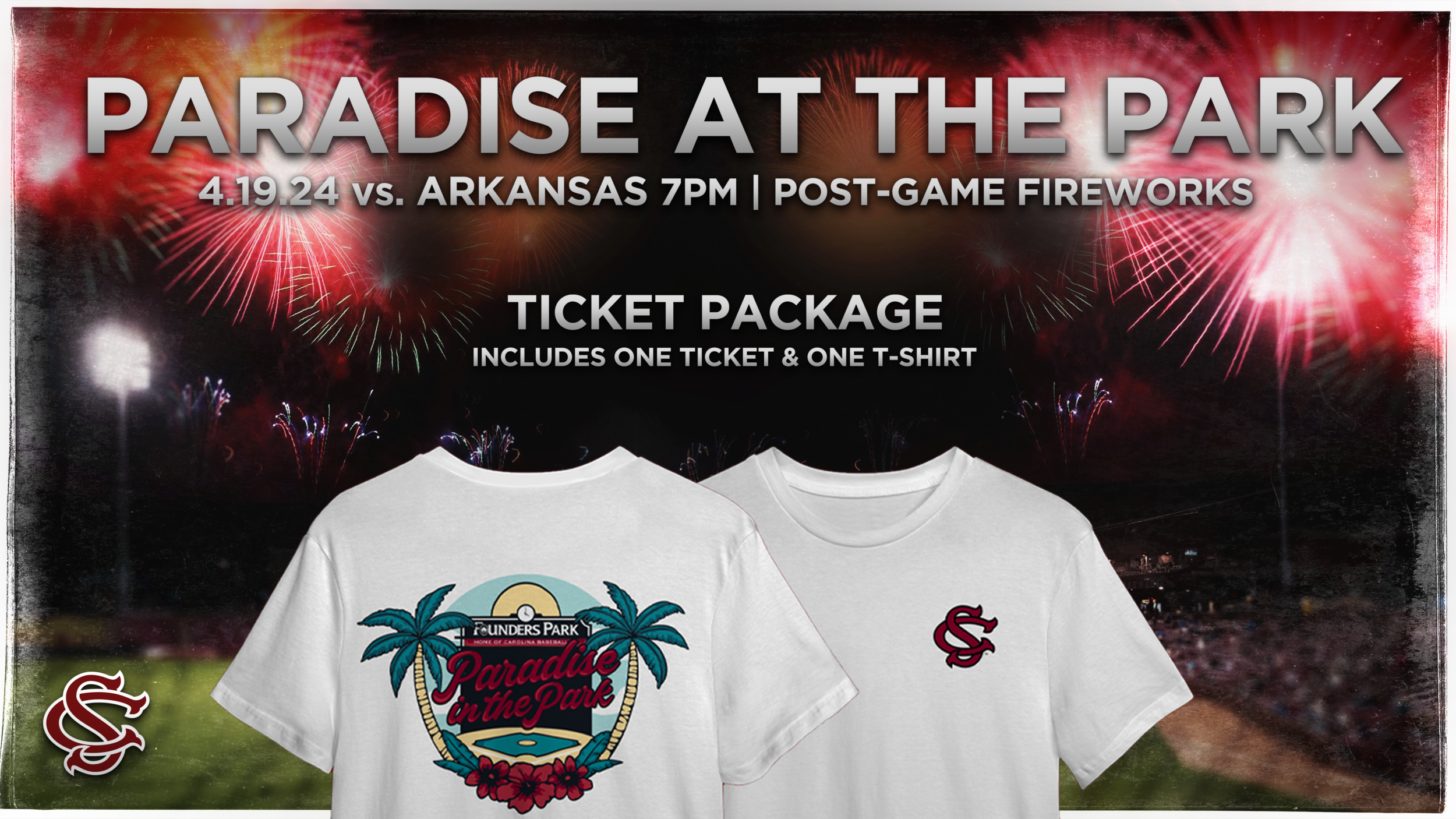 Baseball Announces Paradise at the Park Package