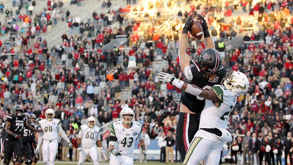 South Carolina vs. USF (Birmingham Bowl 12/29/16)