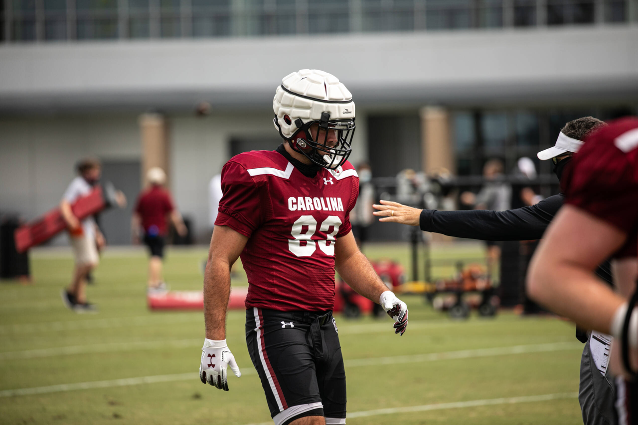 Patrick Reedy (83) | Saturday, Aug. 22, 2020 | Ken & Cyndi Long Football Operations Center | Columbia, S.C. | Photos by South Carolina Athletics