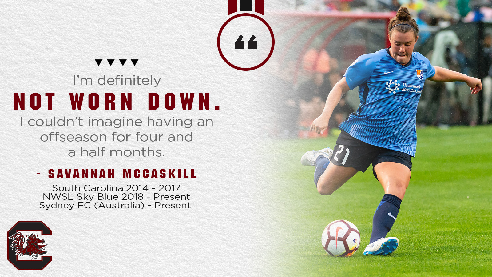 McCaskill's Non-Stop Motor Carries Over to Professional Career