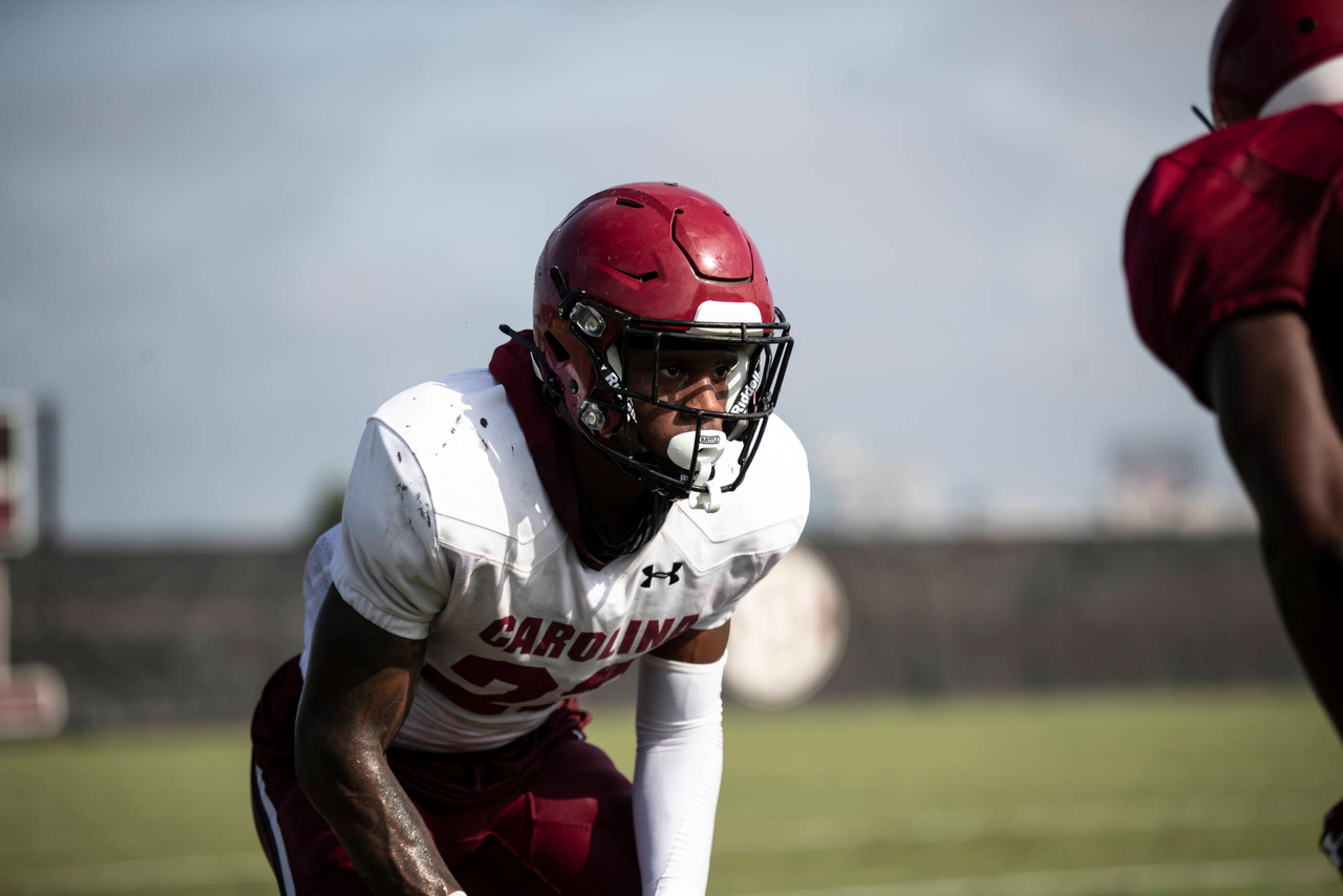 John Dixon (22) | Tuesday, Sept. 1, 2020 | Ken & Cyndi Long Football Operations Center | Columbia, S.C. | Photos by South Carolina Athletics