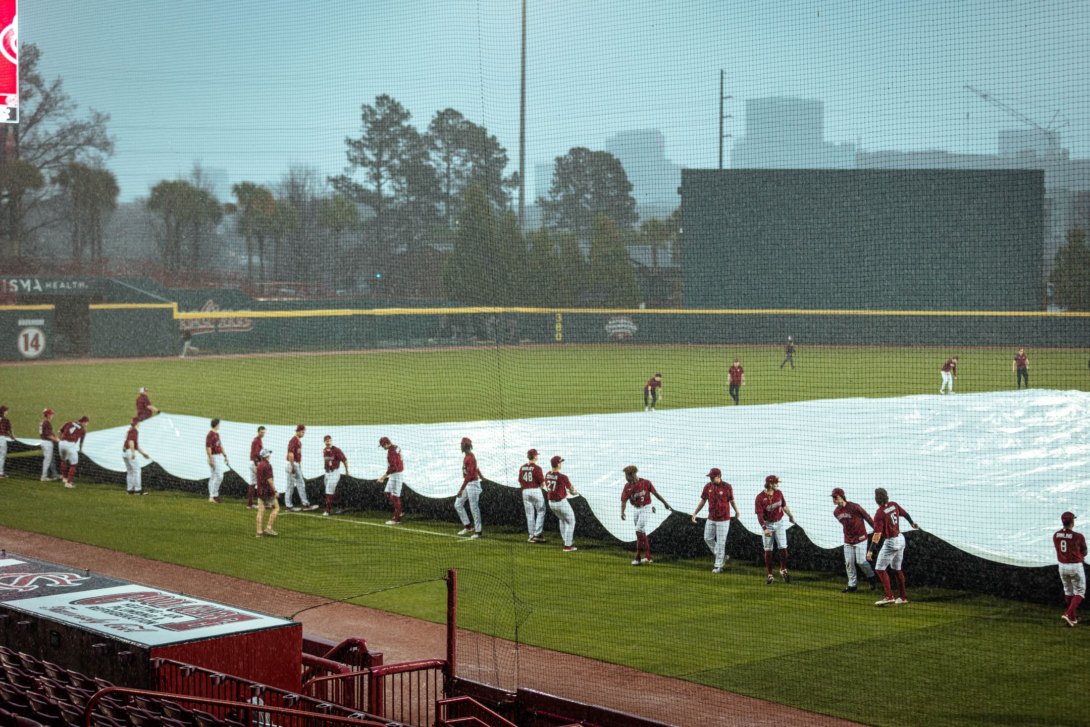 Baseball's Series Opener vs. Vanderbilt Postponed Due to Rain