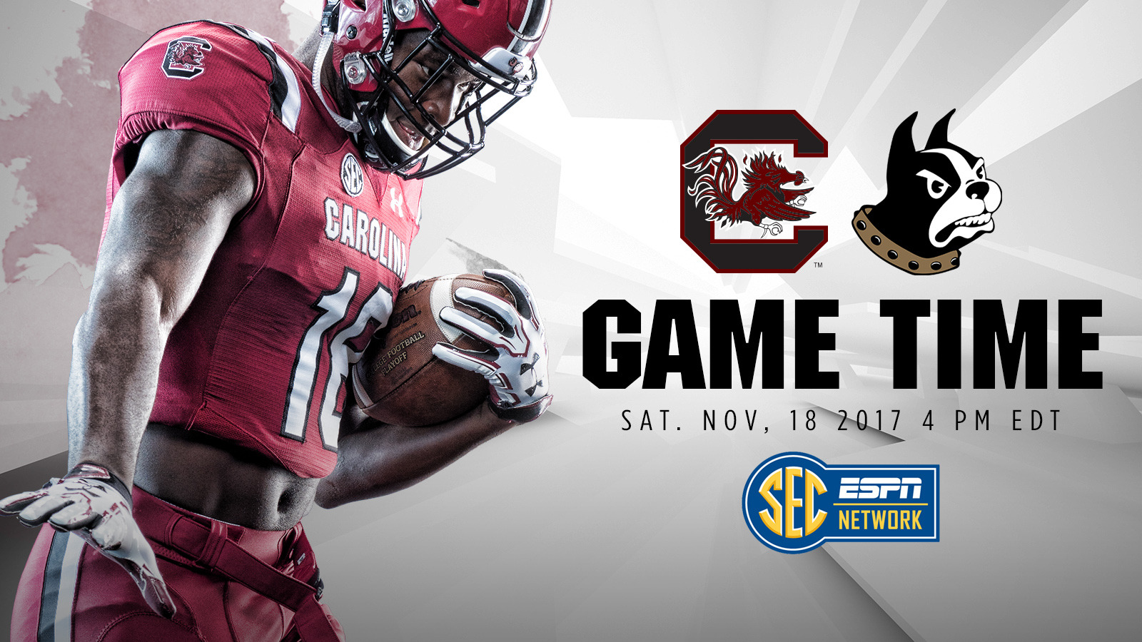 Gamecocks and Wofford Game Time Set
