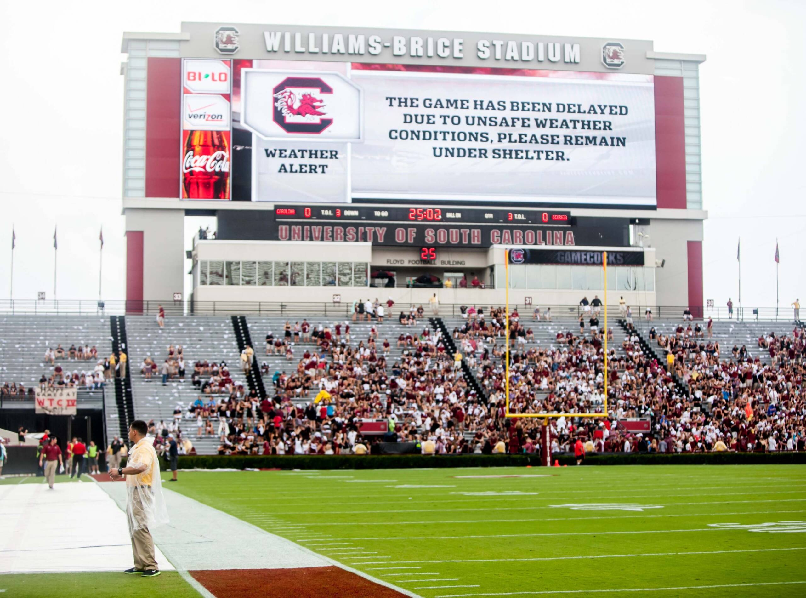 No. 24 South Carolina vs. No. 6 Georgia