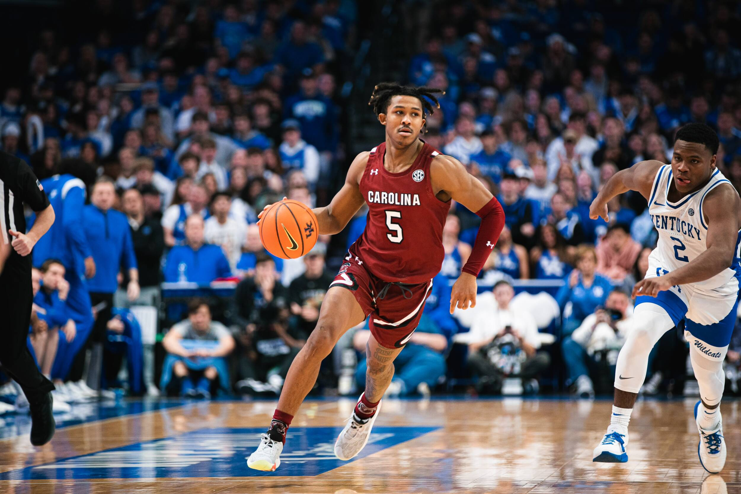 Johnson Leads Gamecocks to First Win at Rupp Since 2009