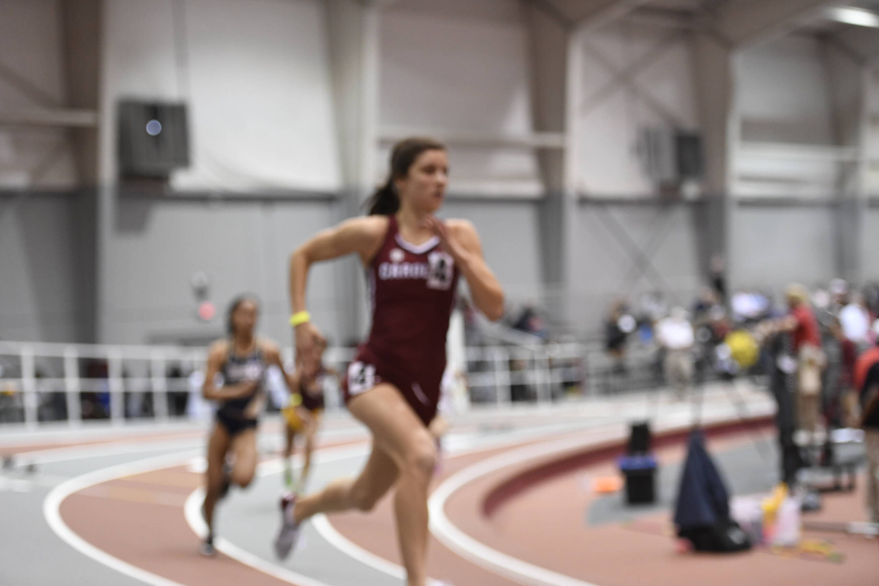 Macie Kavanaugh in action at the Gamecock Inaugural | Jan. 18, 2019 | Photo by Allen Sharpe