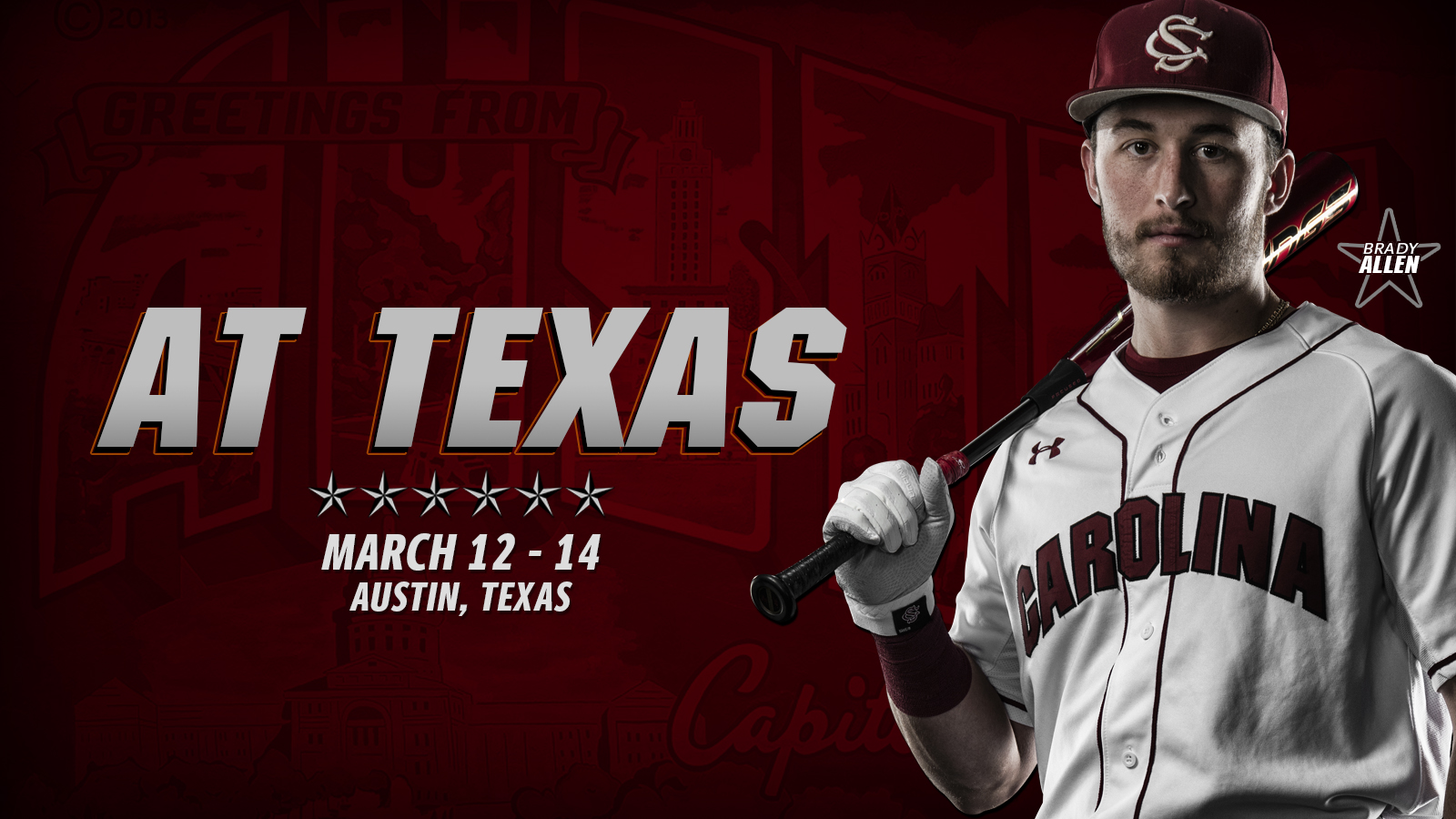 Baseball Adds a March Weekend Series at Texas