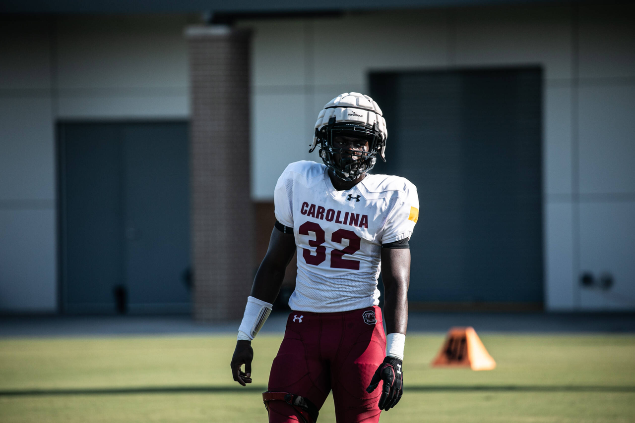 Mohamed Kaba (32) | Tuesday, Sept. 8, 2020 | Ken & Cyndi Long Football Operations Center | Columbia, S.C. | Photos by South Carolina Athletics