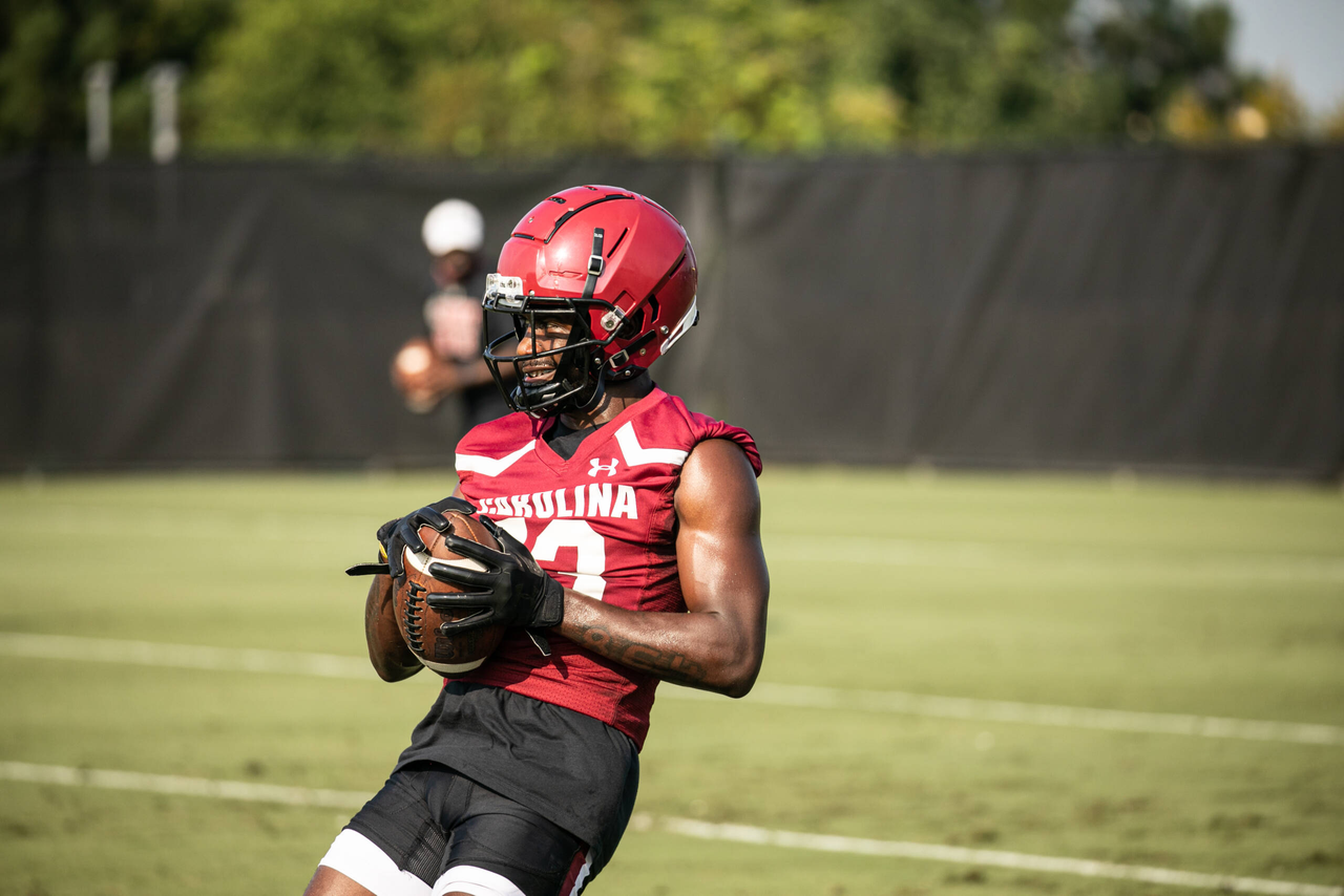 Shi Smith (13) | Wednesday, Aug. 19, 2020 | Ken & Cyndi Long Football Operations Center | Columbia, S.C. | Photos by South Carolina Athletics