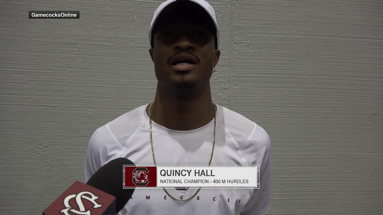 T&F: Quincy Hall discusses national championship