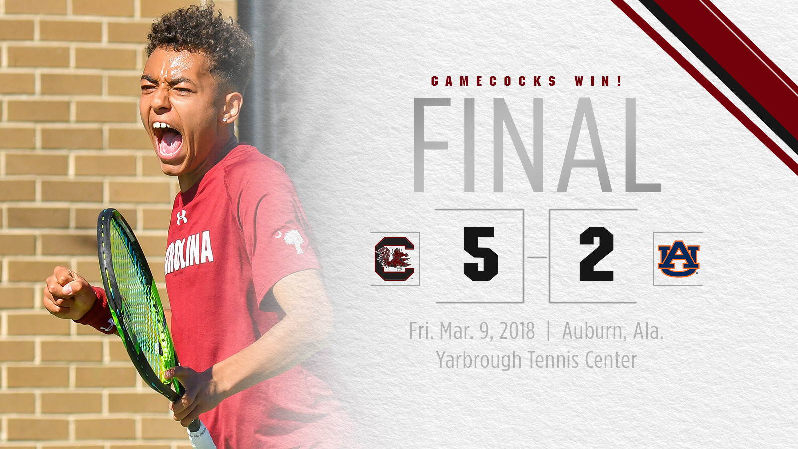 Gamecocks pick up second straight SEC win