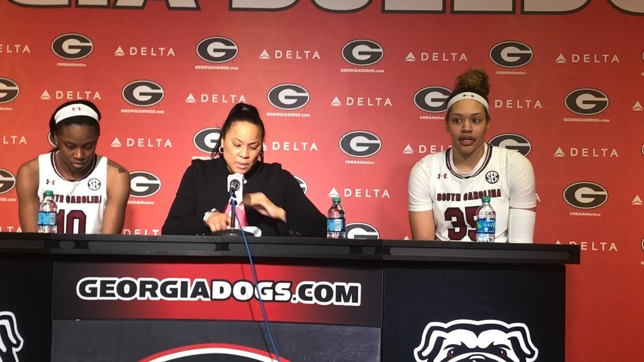 POSTGAME: Bianca Jackson, Alexis Jennings on Georgia — 2/15/18