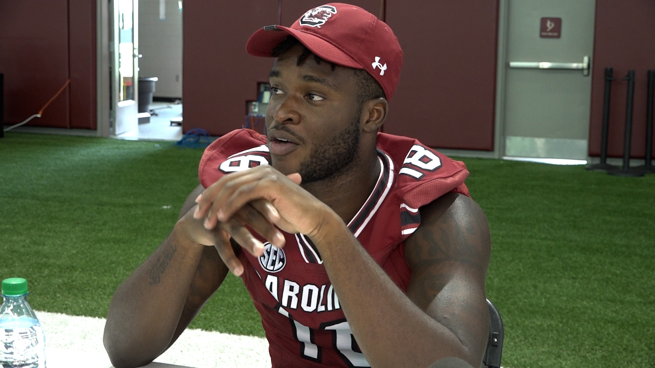 8/5/21 - OrTre Smith at Media Day