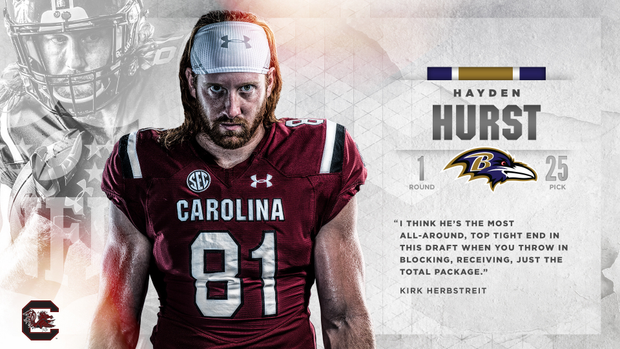 Hayden Hurst – University of South Carolina Athletics
