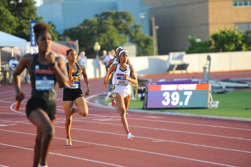 Stephanie Davis in action at the 2019 NCAA Outdoor Championships | June 5-8, 2019 | Photos by Cheryl Treworgy