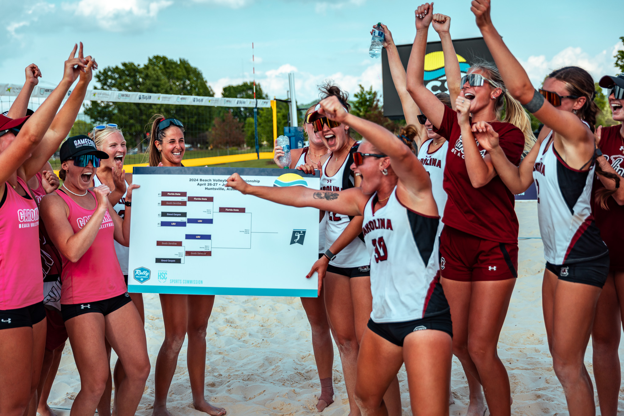 Beach Volleyball Advances to Semifinal Round of CCSA Tournament
