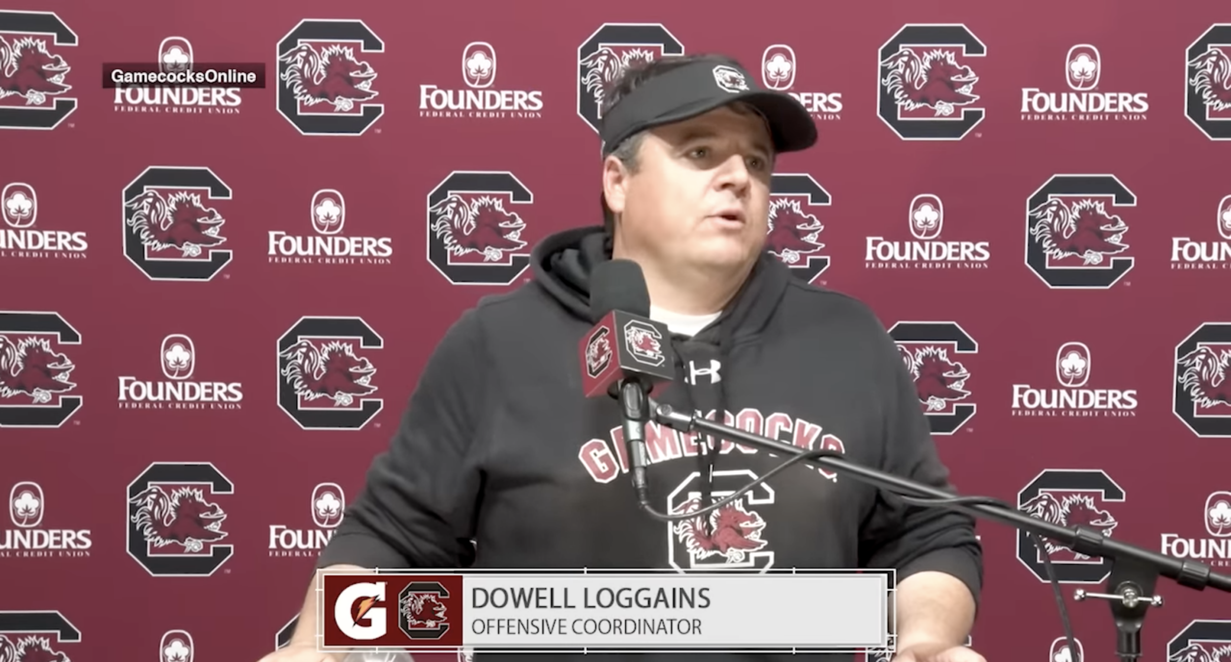 Dowell Loggains News Conference