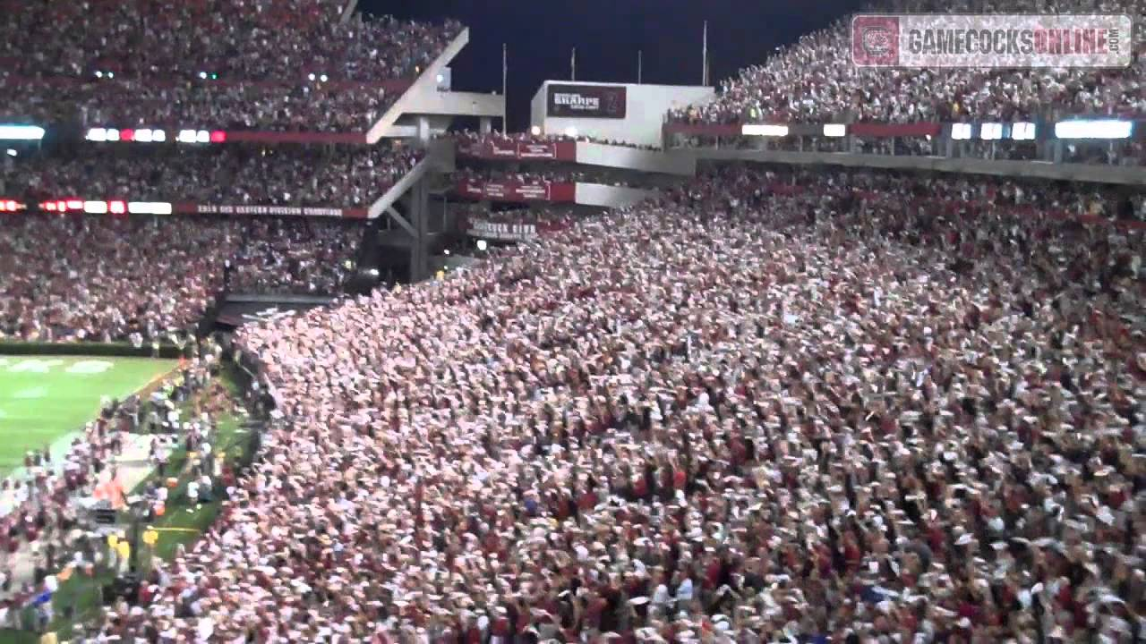 "Sandstorm" from above - South Carolina Football vs. Georgia - 2012