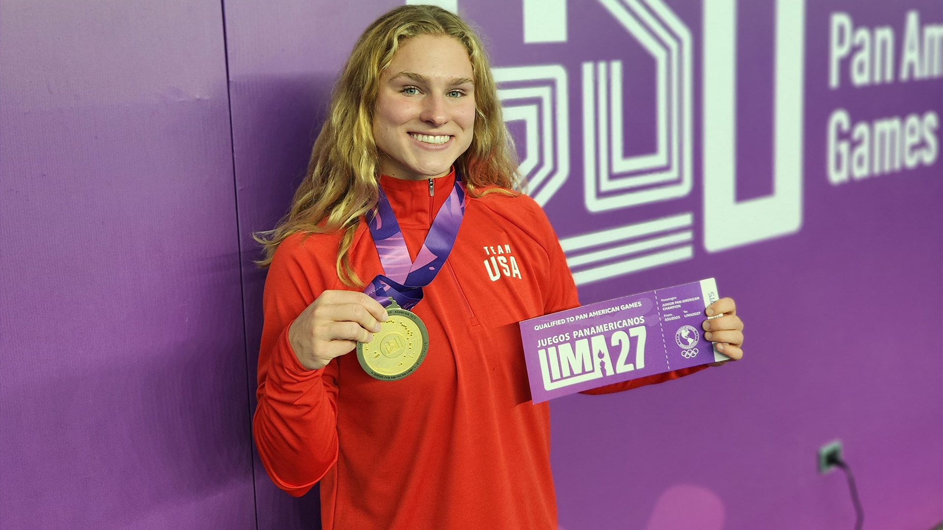 Verzyl Sweeps Springboard Events at Junior Pan American Games
