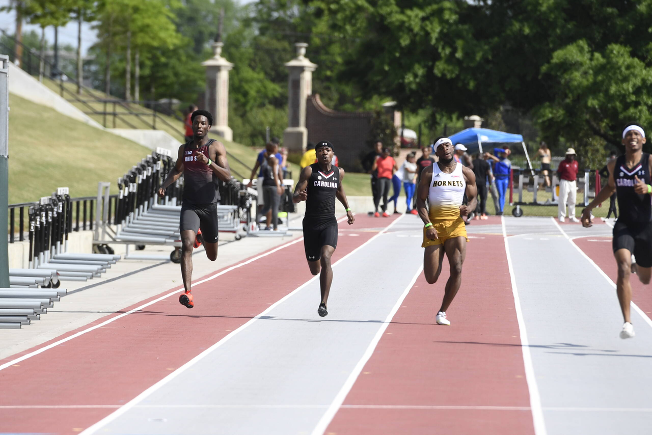 Jordan Sessom in action at the 2019 Gamecock Invitational | April 13, 2019 | Photo by Allen Sharpe