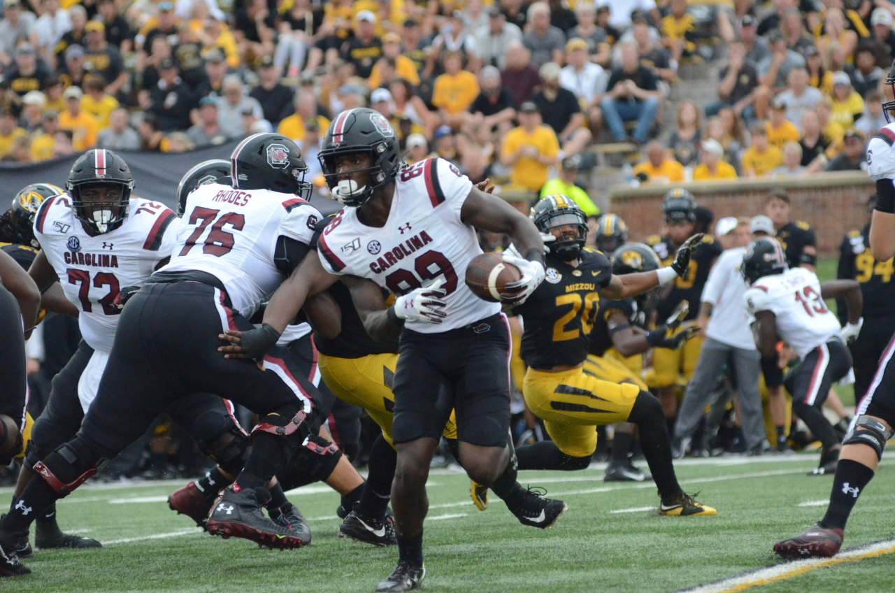 Bryan Edwards (89) at Missouri (Sept. 21, 2019)