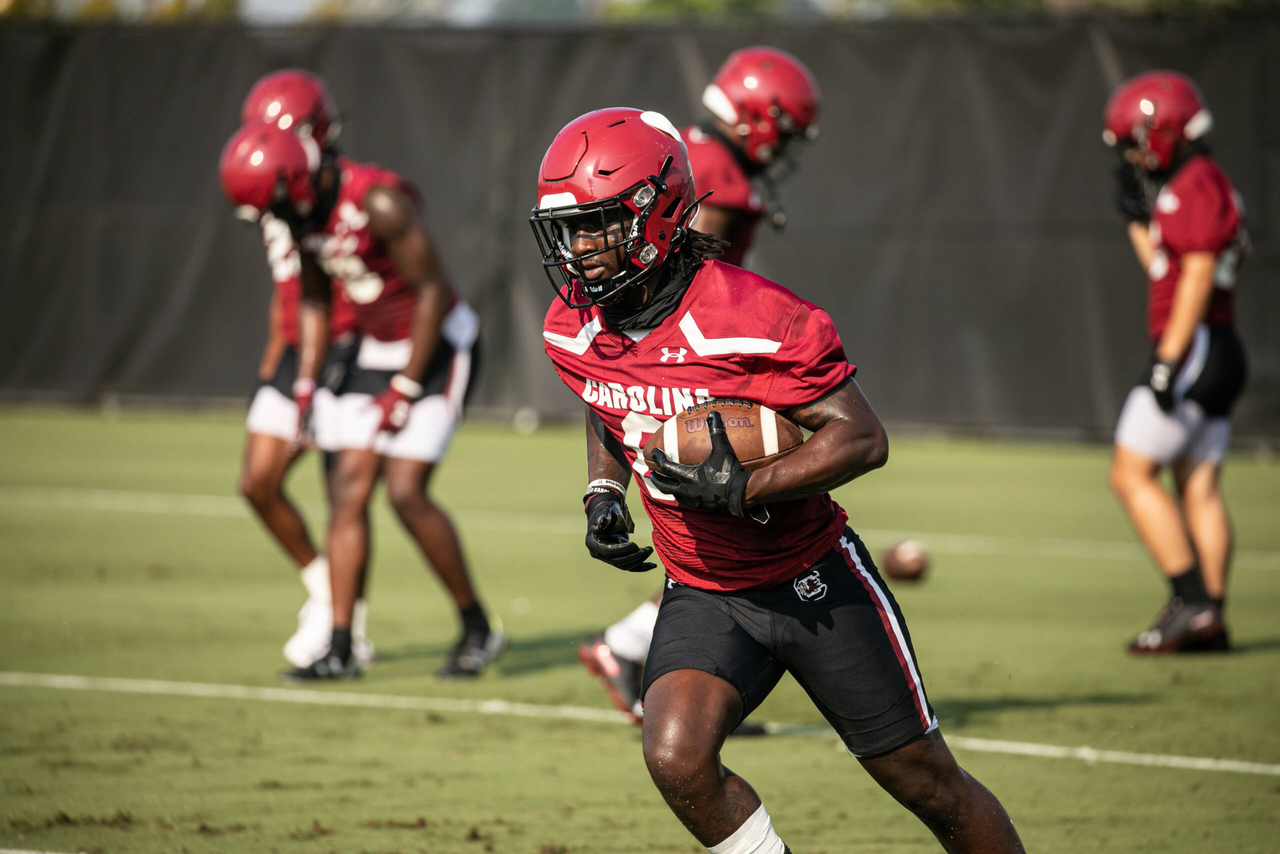 Randrecous Davis (8) | Wednesday, Aug. 19, 2020 | Ken & Cyndi Long Football Operations Center | Columbia, S.C. | Photos by South Carolina Athletics