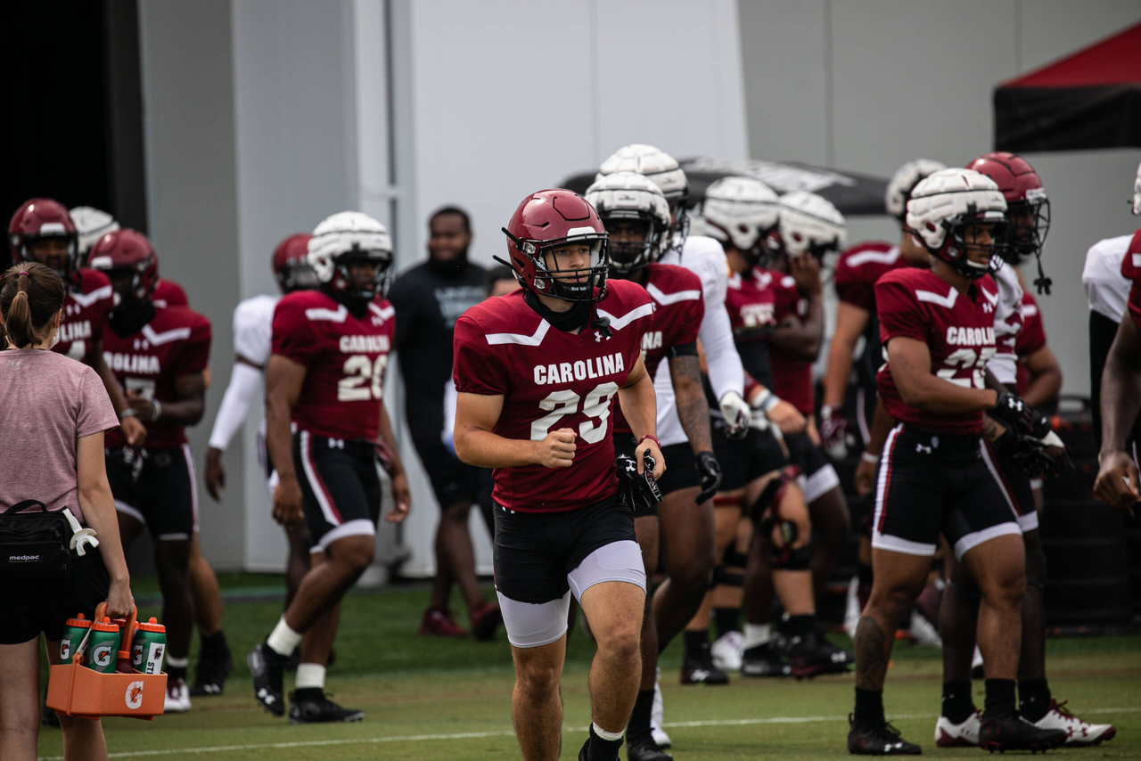 Brandon Edwards (89) | Saturday, Aug. 22, 2020 | Ken & Cyndi Long Football Operations Center | Columbia, S.C. | Photos by South Carolina Athletics