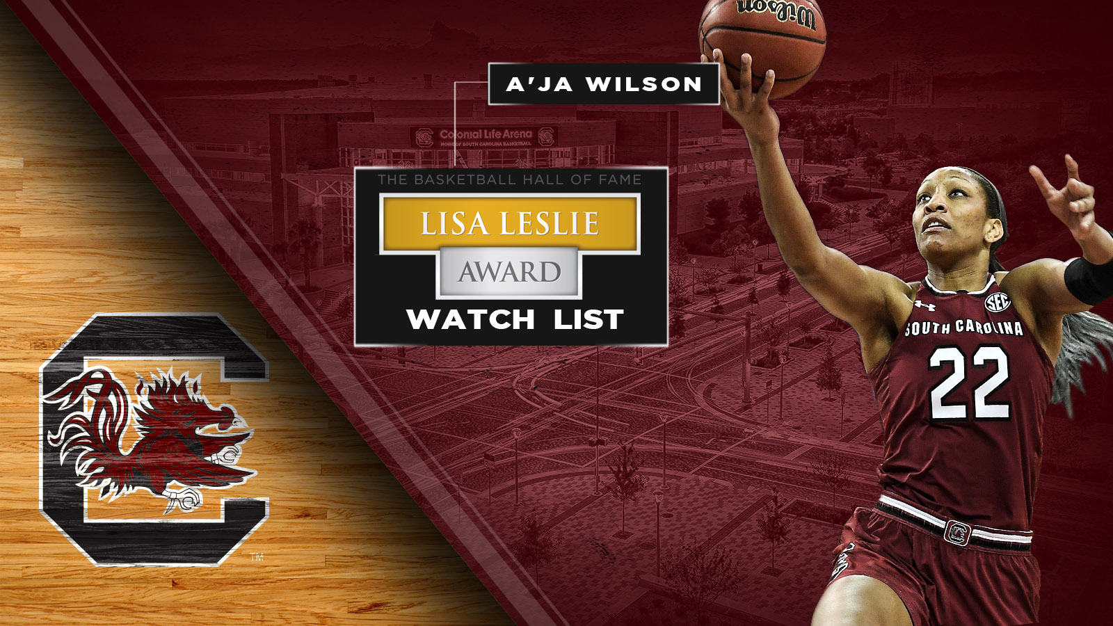 Wilson Named to Lisa Leslie Award Watch List