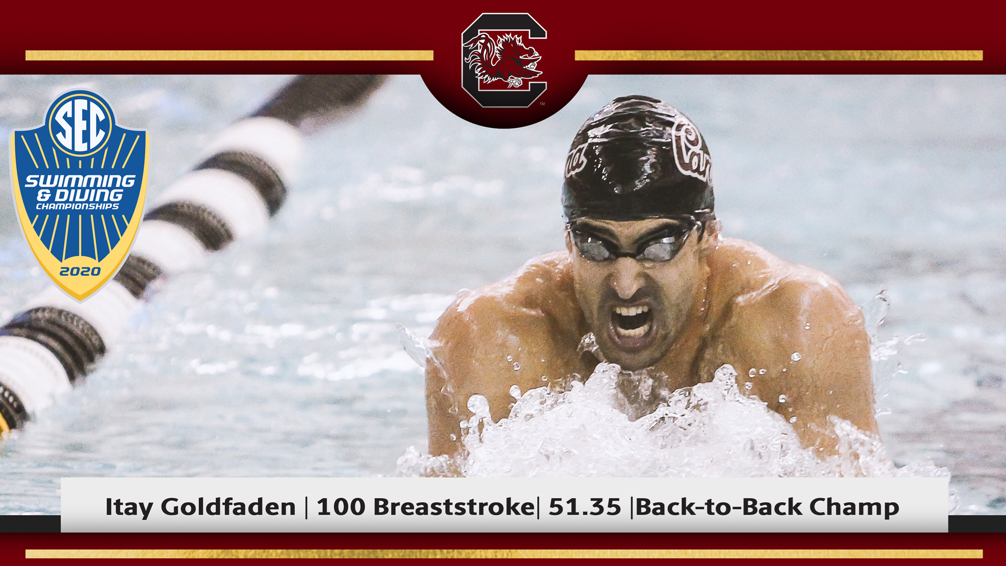 Goldfaden Stays Golden, Repeats as 100 Breast Champion.