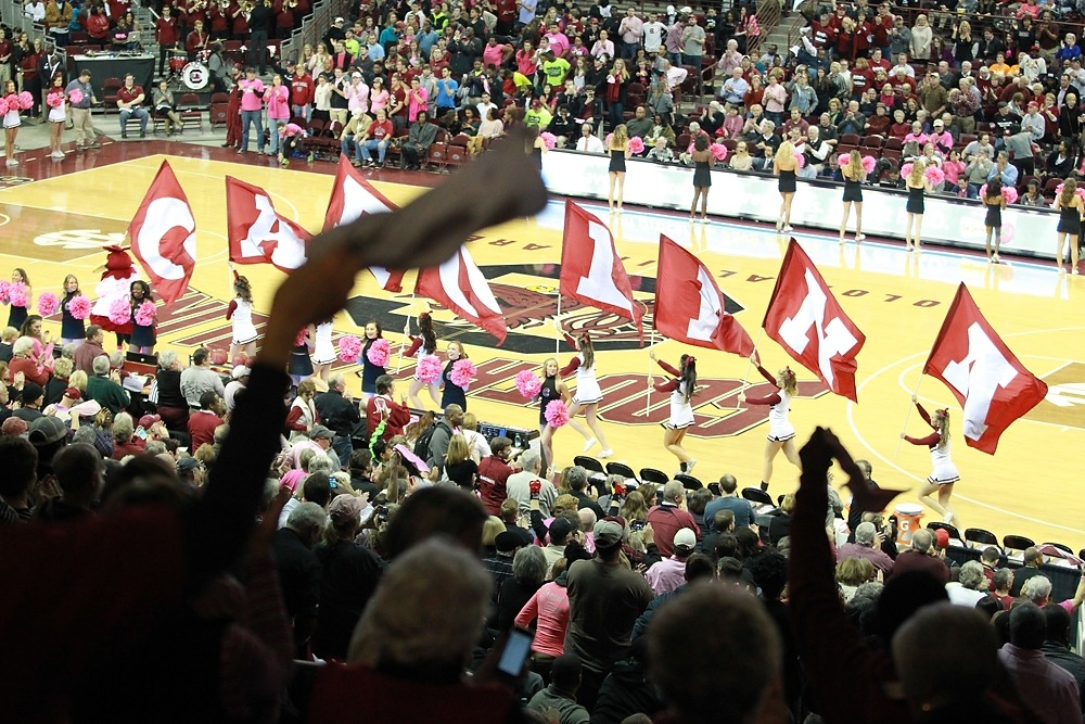 South Carolina vs. Tennessee 2/23/15.