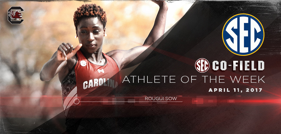 Sow Honored with SEC Athlete of the Week Accolades