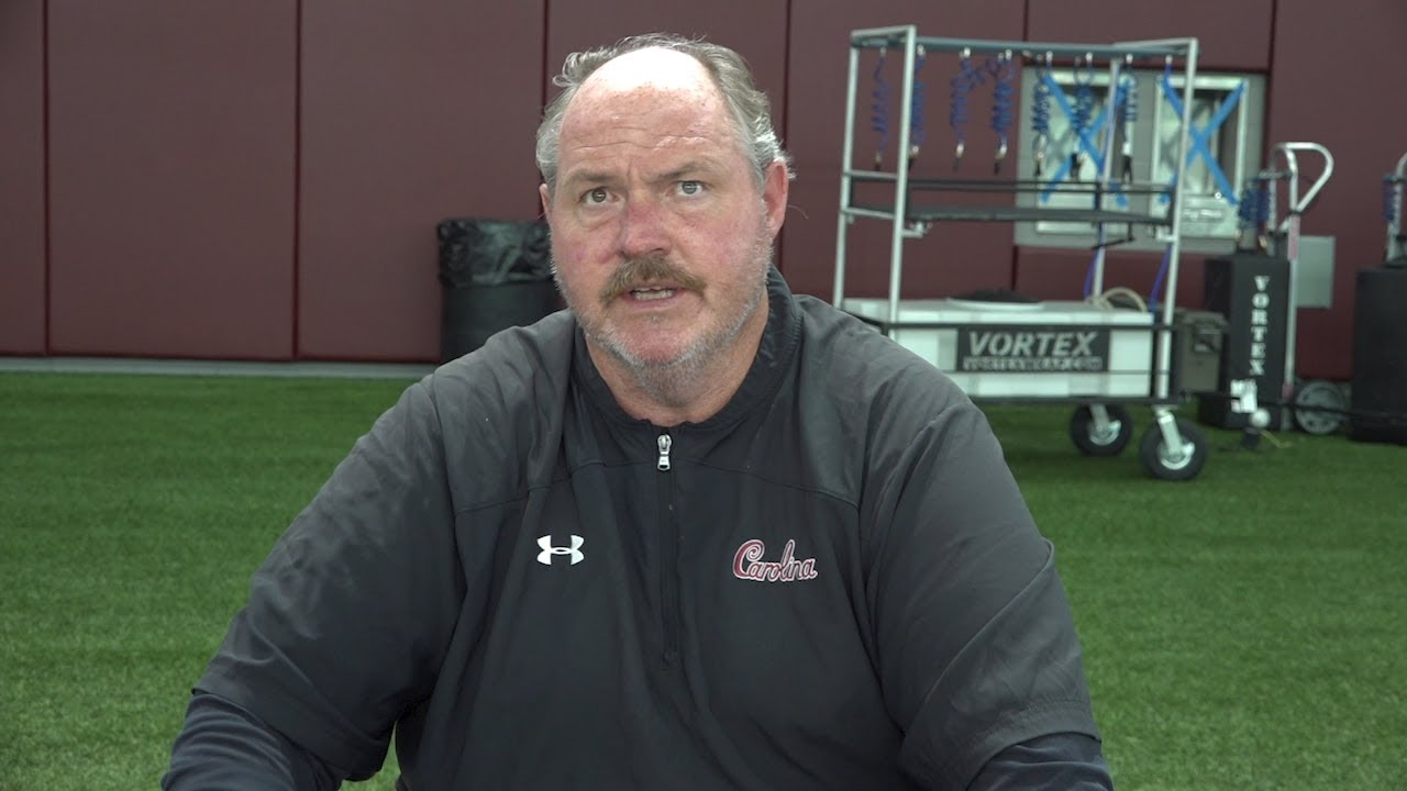 Greg Adkins at Football Media Day — 8/5/21