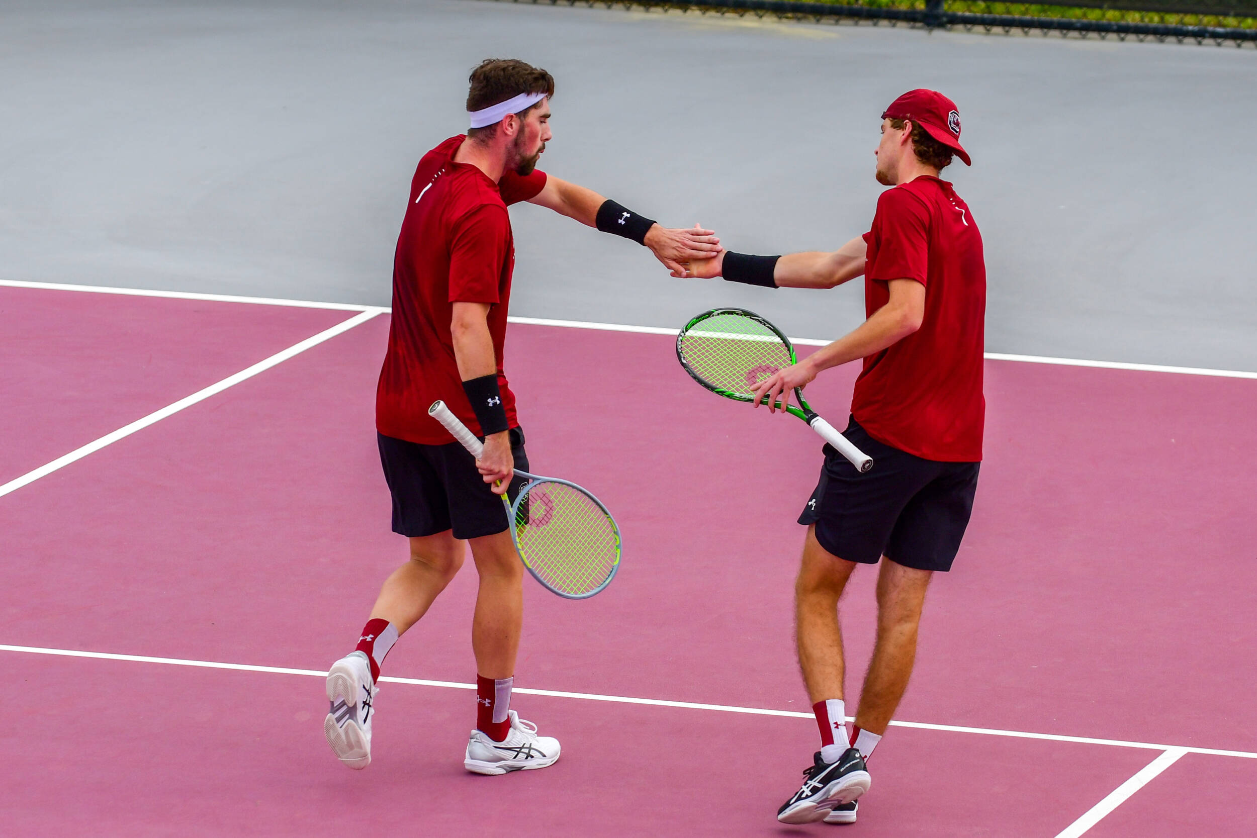 Samuel and Thomson Defeat Nation’s Second-Ranked Doubles Pair in Loss to Tennessee