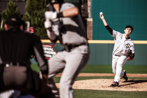 vs. Northwestern (Feb. 22, 2020) (Photo by James Motter)