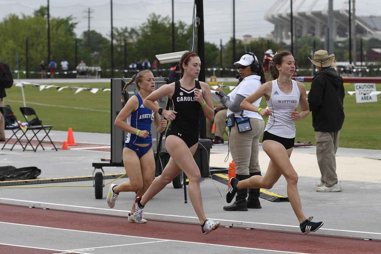 Leah Ford in action at the 2019 Gamecock Invitational | April 13, 2019 | Photo by Allen Sharpe
