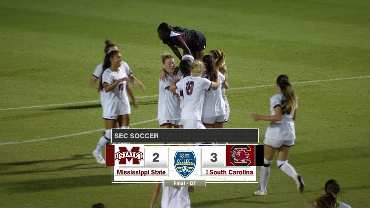 HIGHLIGHTS: Women's Soccer vs. Mississippi State — 10/5/17