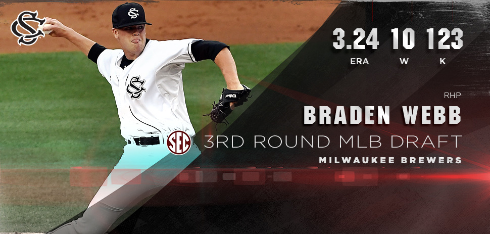 Braden Webb Selected By Brewers In 3rd Round Of MLB Draft