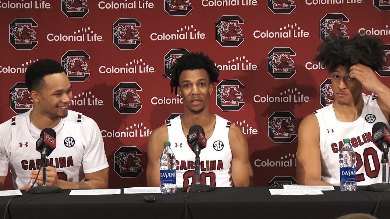 POSTGAME: Jair Bolden, AJ Lawson, Alanzo Frink on Columbia International — 10/30/19