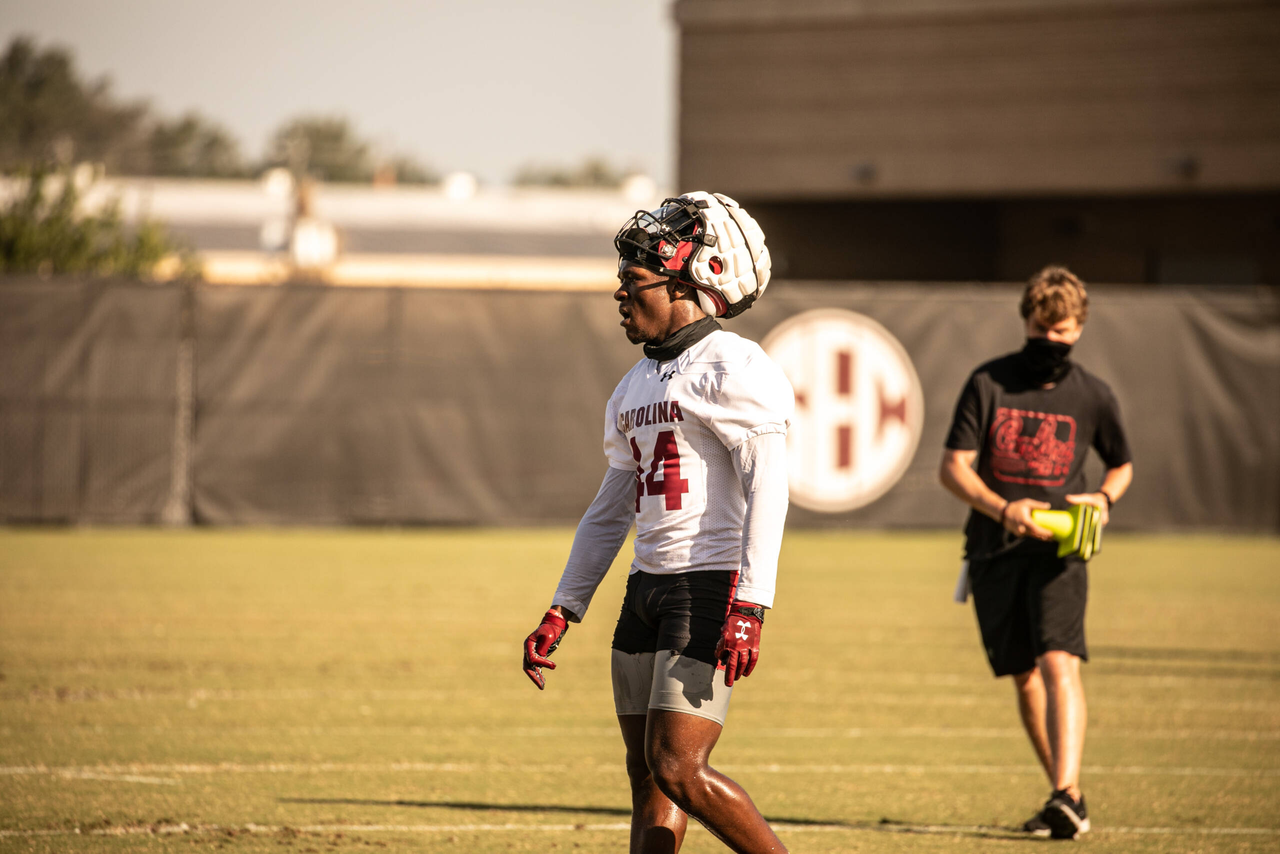 Sherrod Greene (44) | Thursday, Sept. 3, 2020 | Ken & Cyndi Long Football Operations Center | Columbia, S.C. | Photos by South Carolina Athletics